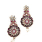 MULTICOLOURED STONES AND KUNDAN SET - Rajwada