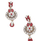 MULTICOLOURED STONES AND KUNDAN SET - Rajwada