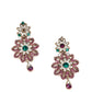 MULTICOLOURED STONES AND KUNDAN SET - Rajwada