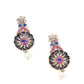 MULTICOLOURED STONES AND KUNDAN SET - Rajwada