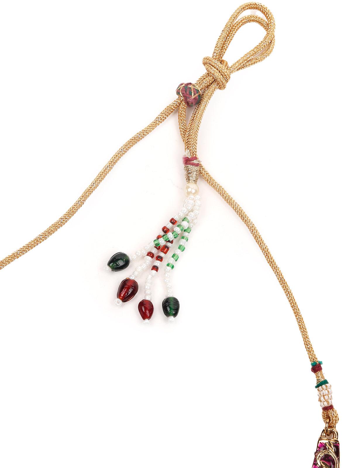 MULTICOLOURED STONES SET - Rajwada