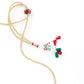 Multilayered White Temple Style Necklace Set - Rajwada