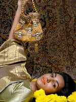 Mustard Yellow Alluring Potli - Odette