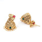 Mystic Gold Tone Pearl-Mani Necklace Set - Rajwada