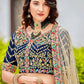 Navy Blue Festival Wear Lehenga Set - Rajwada