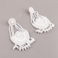 Necklace shape Pearl earring - Rajwada