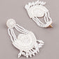 Necklace shape Pearl earring - Rajwada