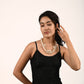 Rajwada White And Gold Alloy Embellished Neckpiece For Women