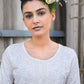 Rajwada Style White Cotton Elegant Kurta - Rajwada