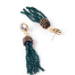 Olive green layered necklace set for women - Rajwada