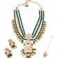 Opulant Embellished Long Necklace Set - Rajwada