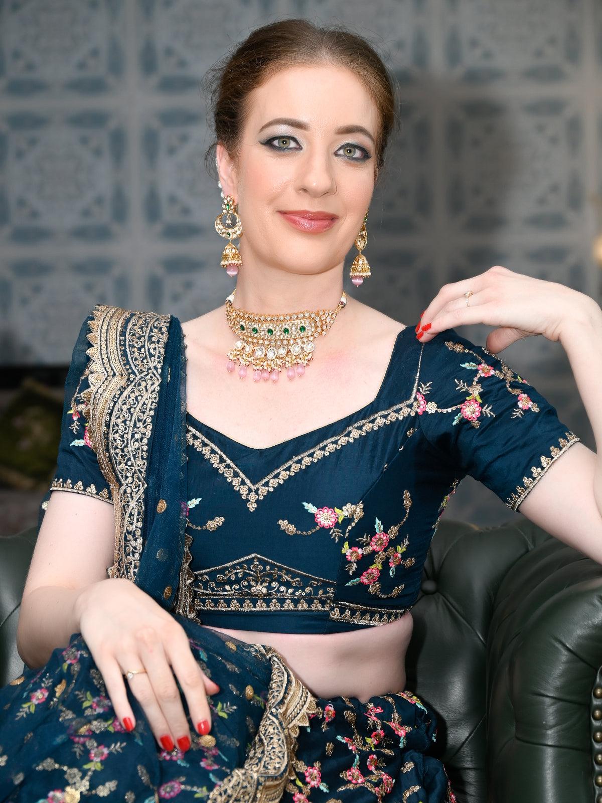 Opulant Rani Choker Set - Rajwada