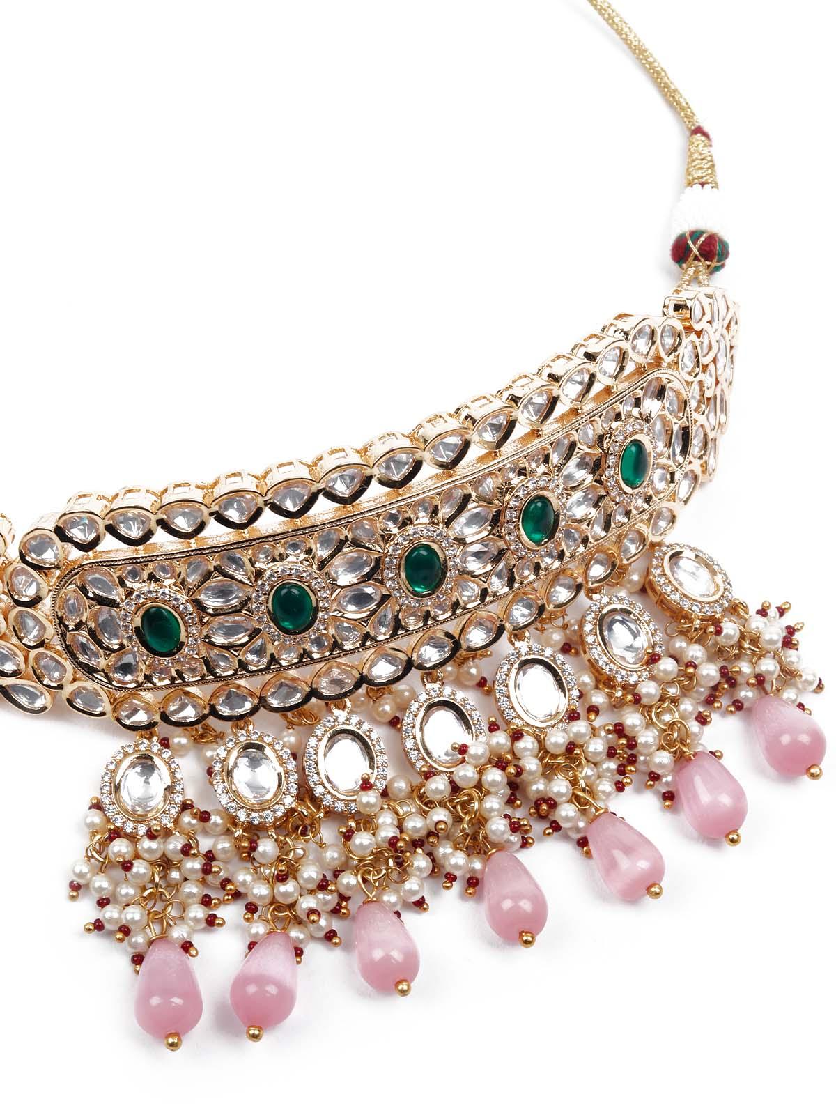 Opulant Rani Choker Set - Rajwada