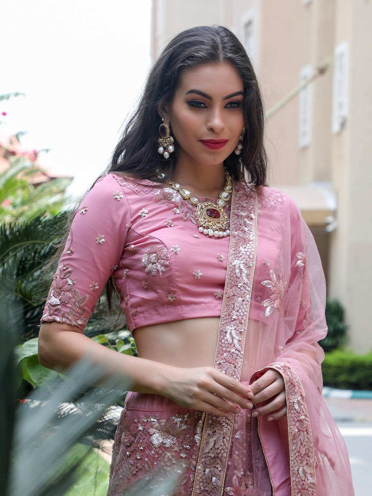 Opulant Red and White Embellished Long Necklace Set - Rajwada