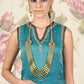 Ornate Pearl Dazzling Necklace Set - Rajwada