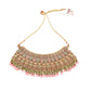 Pastel colour stunning fully embellished necklace for women - Rajwada