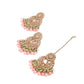 Pastel colour stunning fully embellished necklace for women - Rajwada