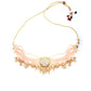 Peach Statement Choker Set - Rajwada