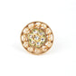 Pearl Kundan Adjustable Finger Ring - Rajwada