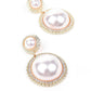 Pearl Studded Drop Earrings - Rajwada