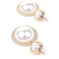 Pearl Studded Drop Earrings - Rajwada