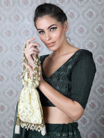 PEARLS EMBELLISHED YELLOW POTLI BAG - Rajwada