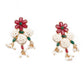 Pearly Flowers Necklace set - Rajwada