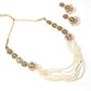 Piece Of Art Pearl Necklace Set - Rajwada
