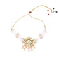 Pink Beaded Choker Set - Rajwada