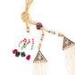 Pink cluster detailing statement jewellery set - Rajwada