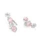 Pink Faux Diamond Princess Necklace Set - Rajwada