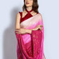 Pink Georgette Designer Embroidery Saree - Rajwada