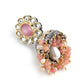 Pink Mani-Kundan Thoughtful Choker Set - Rajwada
