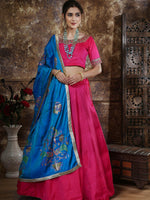 Pink Mastani Silk Lehenga Choli Set - Rajwada