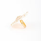 Pink Pearl Round Finger Ring - Rajwada