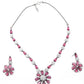 Pink Princess Feel Necklace Set - Rajwada