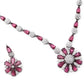 Pink Princess Feel Necklace Set - Rajwada