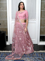 PINK SASSY LEHENGA CHOLI SET - Rajwada