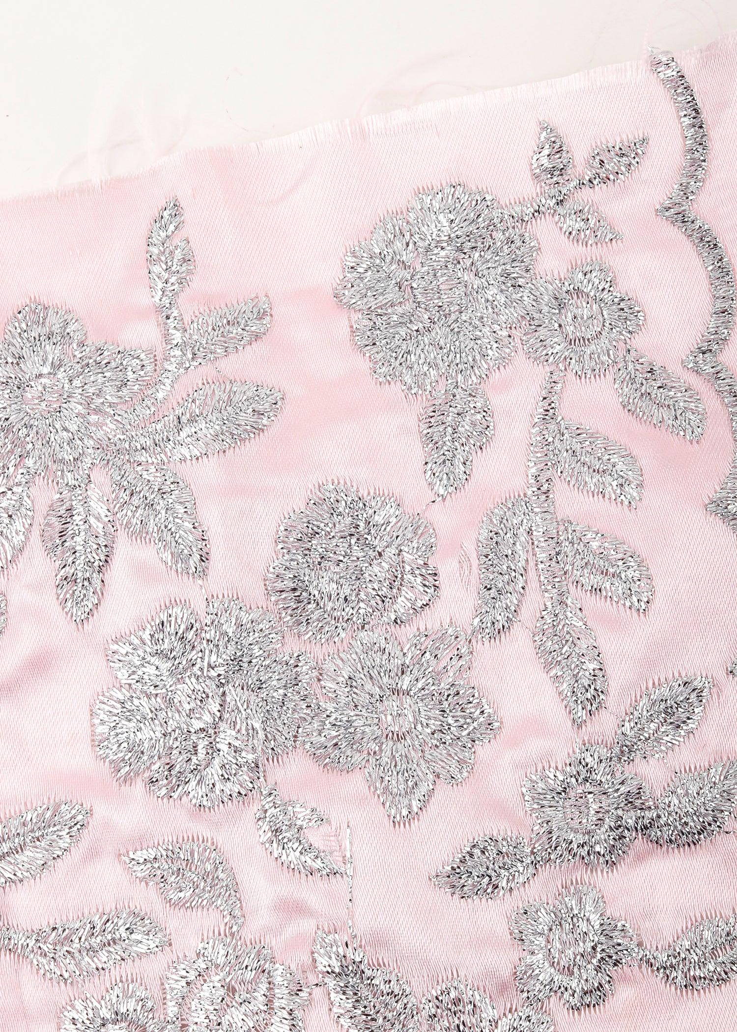 Pink Soft Net Lehenga - Rajwada