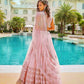Pink  Softy silk Lehenga - Rajwada