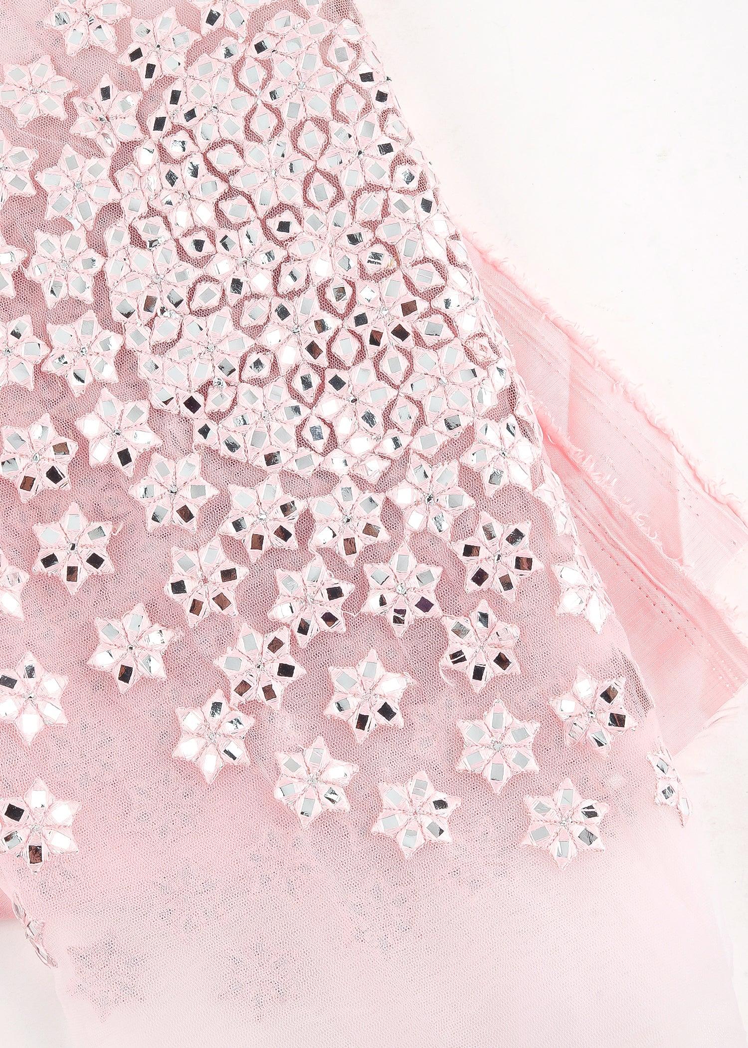 Pink  Softy silk Lehenga - Rajwada