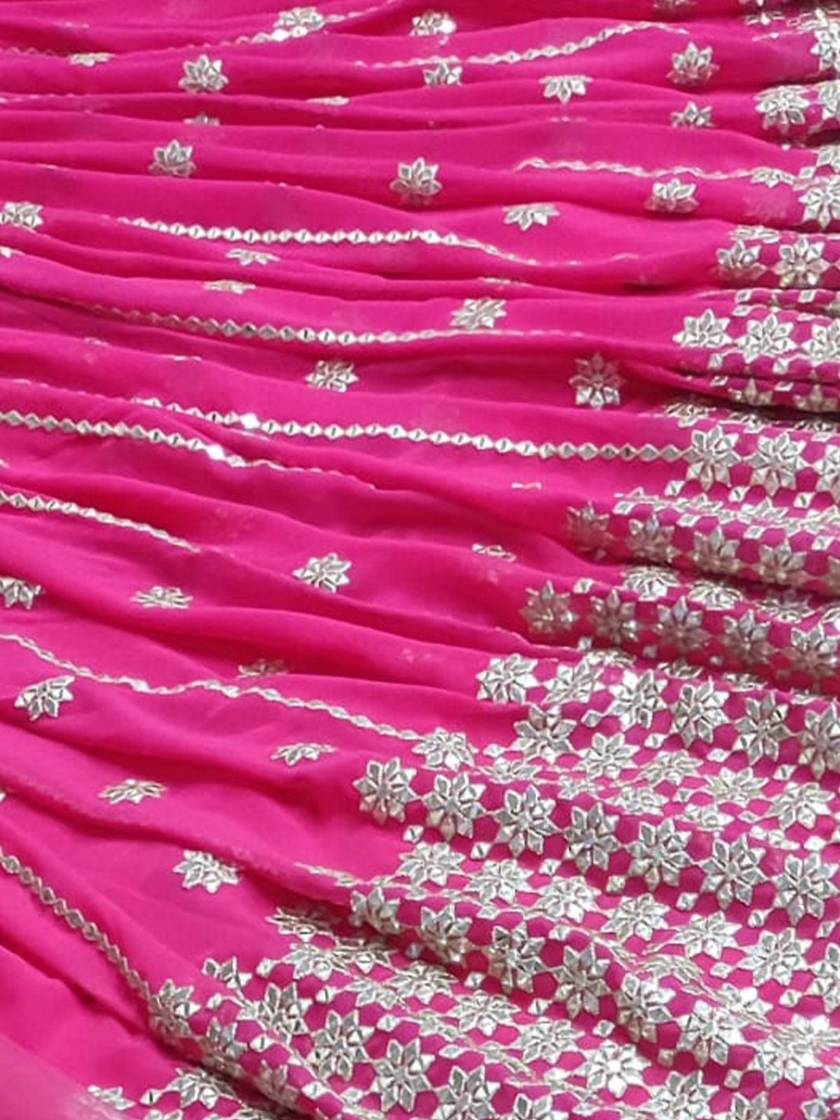 Pink Stunning Lehenga Choli Set - Rajwada
