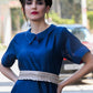 Pink Tickle Velvet Base Belt - Rajwada