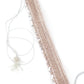 Pink Tickle Velvet Base Belt - Rajwada