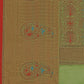 Pista Colour Banarasi Silk Madhubani Work Saree - Rajwada
