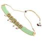 Pista Green Adorable Onyx Choker - Rajwada