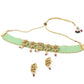 Pista Green Adorable Onyx Choker - Rajwada