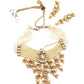 Ponderous pearl  kundan choker with earrings! - Rajwada