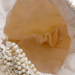 Rajwada Cream Velvet Embellished Potli For Women