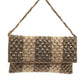 Rajwada Gold Jute Embellished Clutch For Women